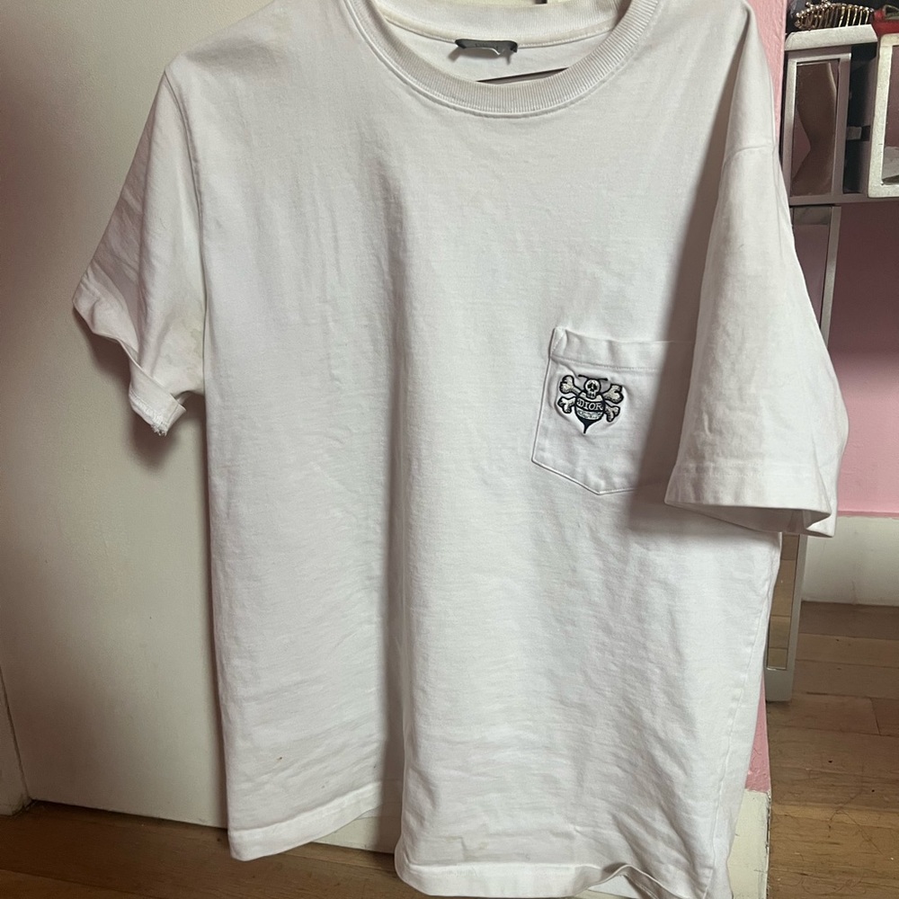 White Dior pocket shirt 9/10 condition